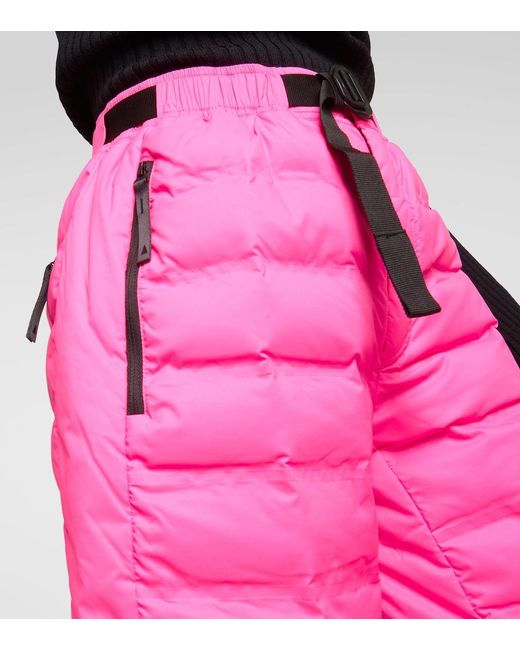 Aztech Mountain Pink Ozone Insulated Quilted Nylon Pants