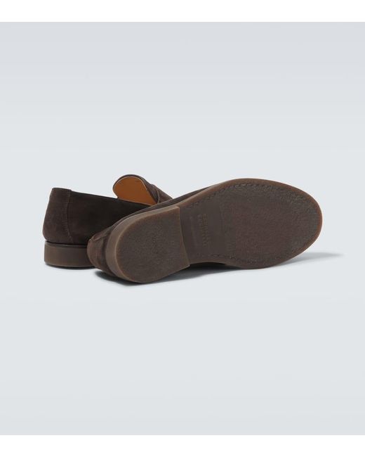 Mocassini di Brunello Cucinelli in Brown da Uomo