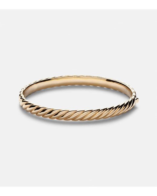 Bracciale Sculpted Cable di David Yurman in Metallic
