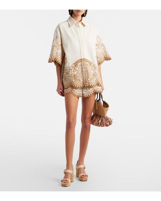 Camicia Como di Zimmermann in Natural