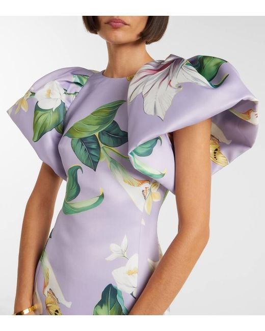 LEO LIN White Maxikleid Lucinda