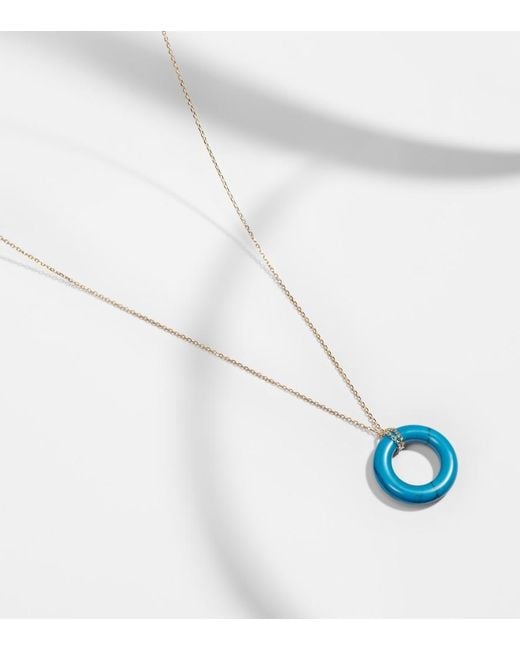 Mateo White 14Kt Pendant Necklace With
