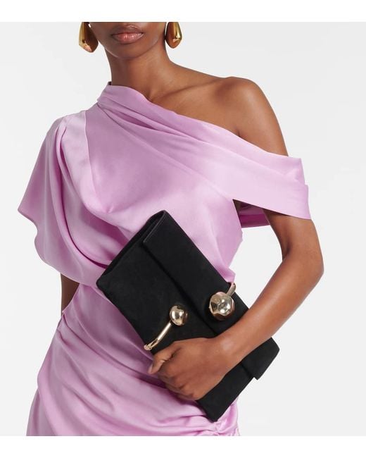 Pochette Amaya En Daim Jonathan Simkhai en coloris Black