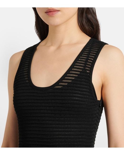 Alaïa Black Minikleid Crinoline