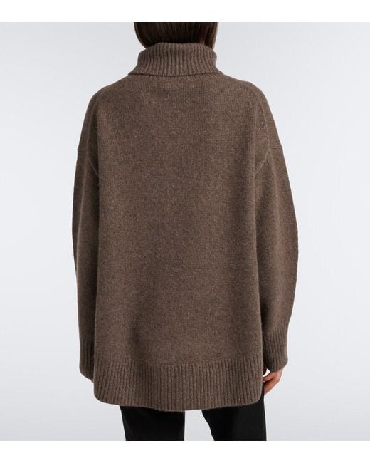 arch4 Brown Worlds End Cashmere Turtleneck Sweater
