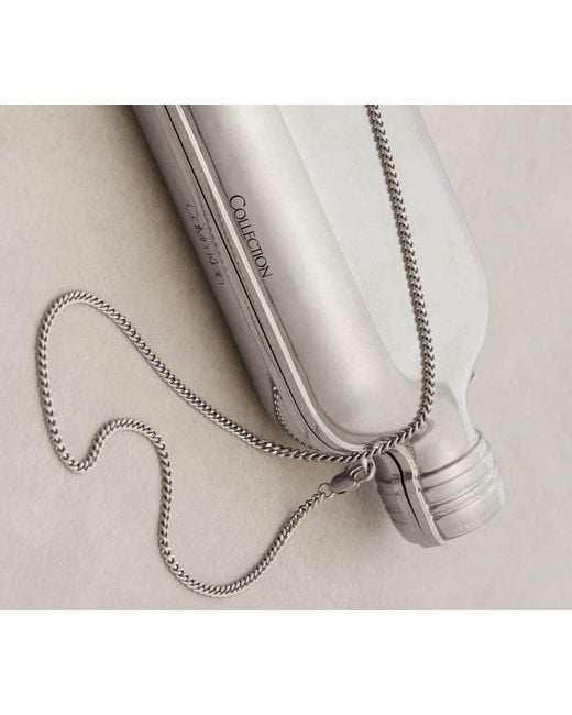 Calvin Klein White The One Micro Clutch