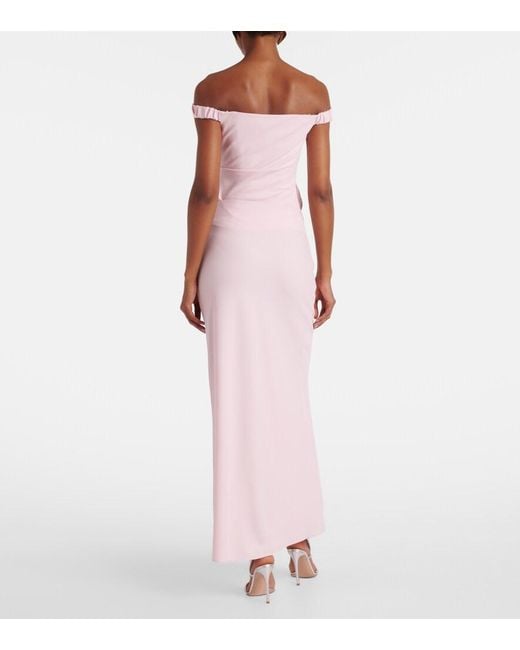 The Sei Pink Crepe Maxi Skirt