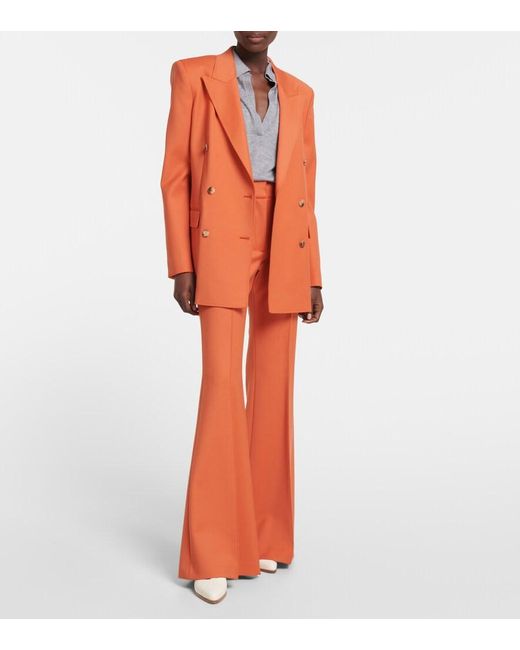 Gabriela Hearst Gray Frank Cashmere And Silk T-Shirt