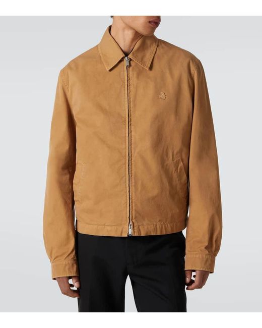 Chaqueta Skull De Algodon Alexander McQueen de hombre de color Brown