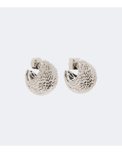 Jacquemus White Herisson Earrings