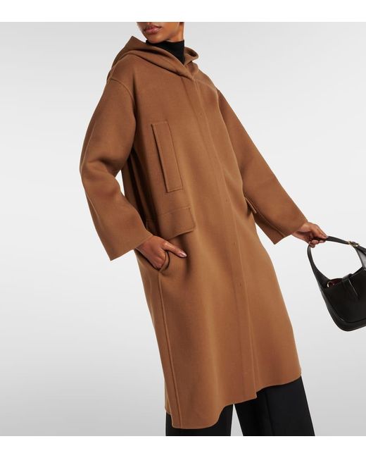 Max Mara Brown Park Wool Coat