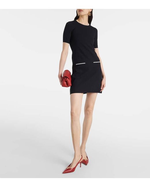 Valentino Blue Toile Iconographe Minidress