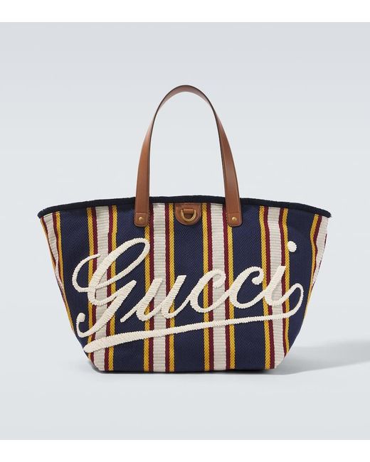 Gucci Tote Bag Script Large in Black für Herren