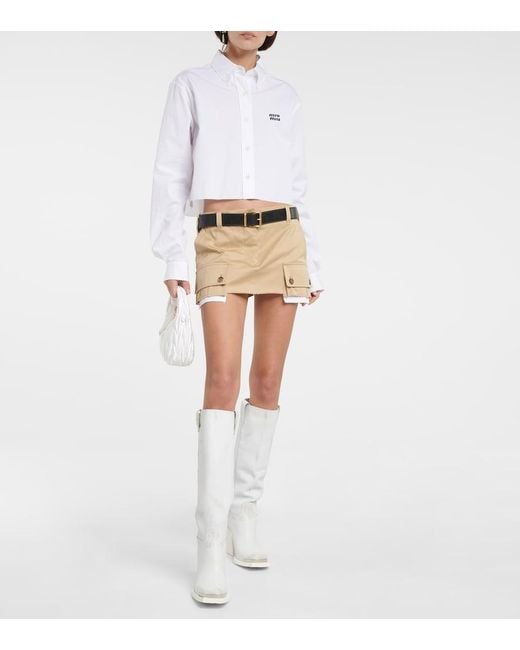 Miu Miu Natural Skirts