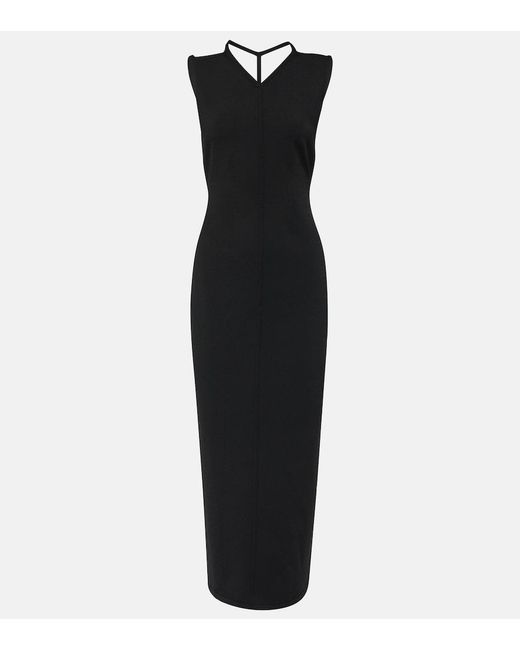 Khaite Black Maxikleid Teri