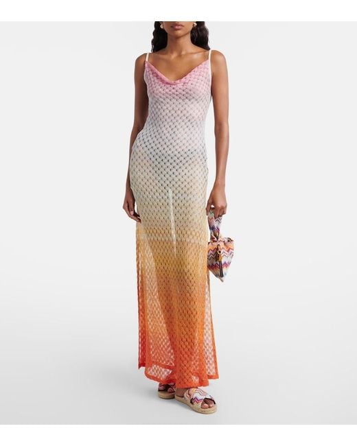 Missoni White Zigzag Small Jacquard Top-Handle Bag