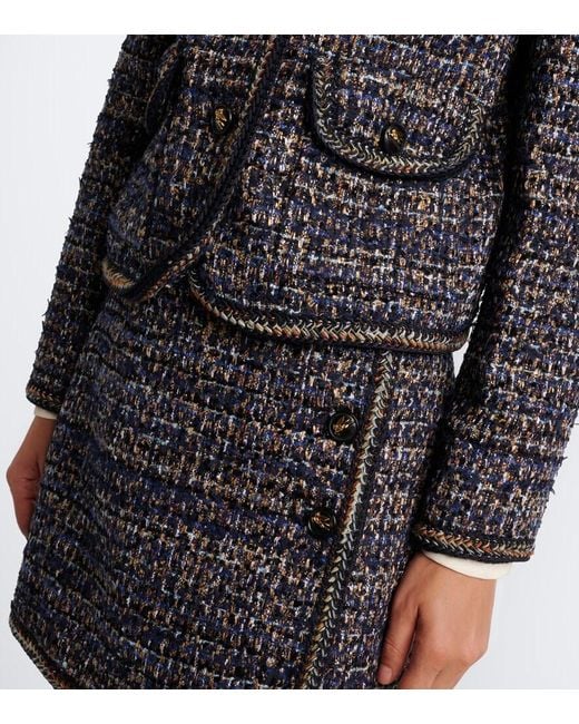 Etro Black Tweed Jacket