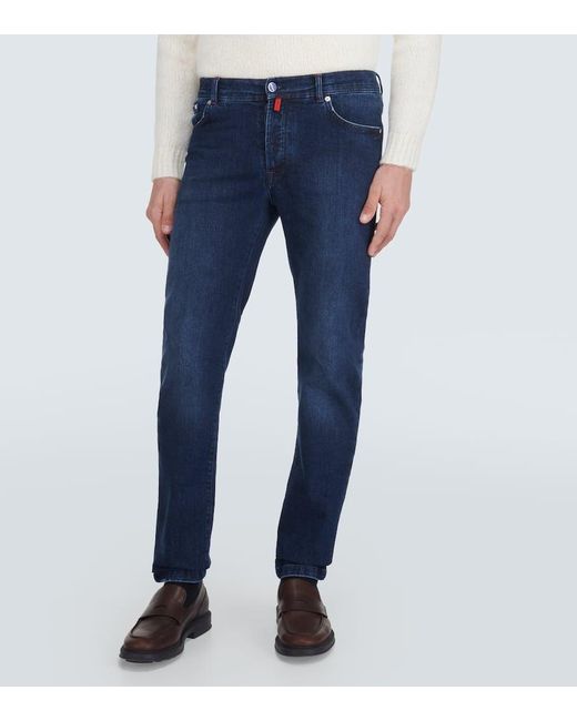 Jeans regular di Kiton in Blue da Uomo