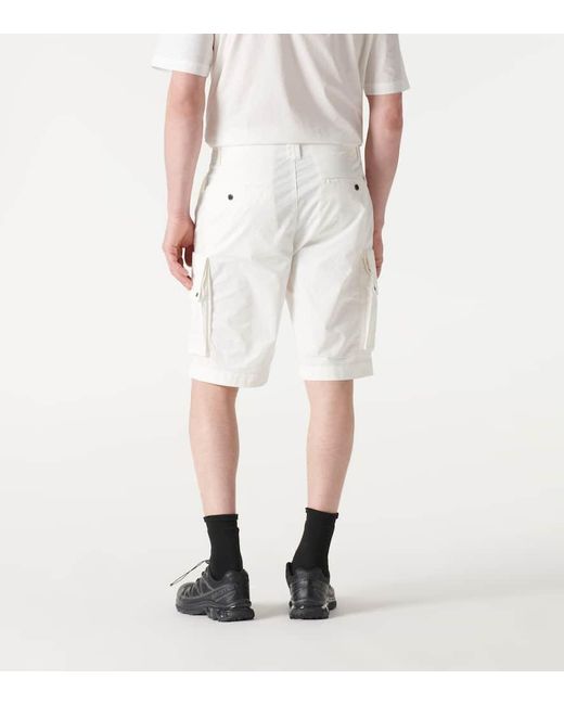 C P Company Cargo-Shorts aus Twill in White für Herren