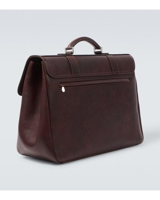 Borsa Portadocumenti di Brunello Cucinelli in Brown da Uomo