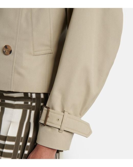 Burberry Natural Cropped Jacket