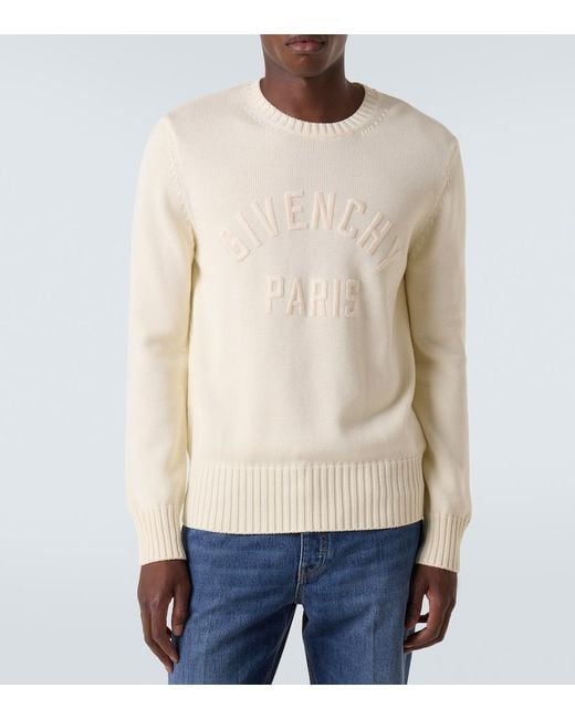 Givenchy Natural Paris Cotton Sweater for men