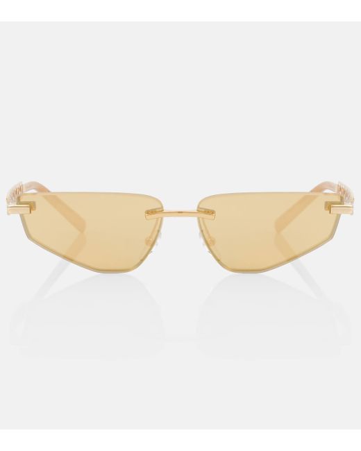 Dolce & Gabbana Natural Cat-eye Sunglasses