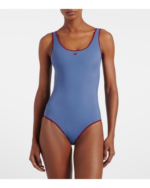 Prada Blue Jersey Swimsuit