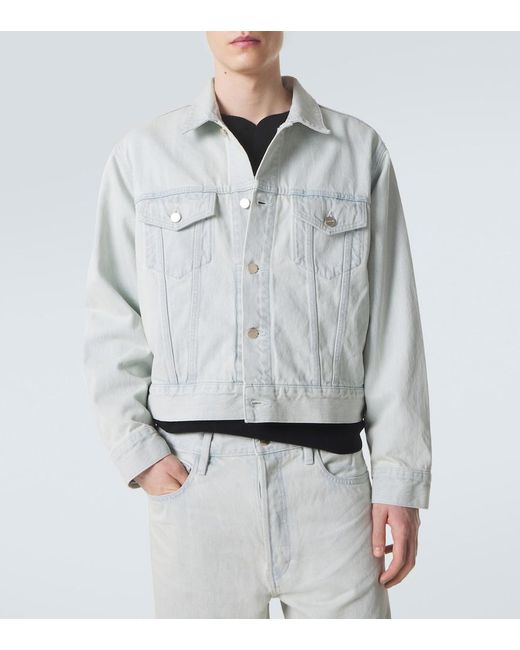 Fear Of God Gray Denim Jacket for men