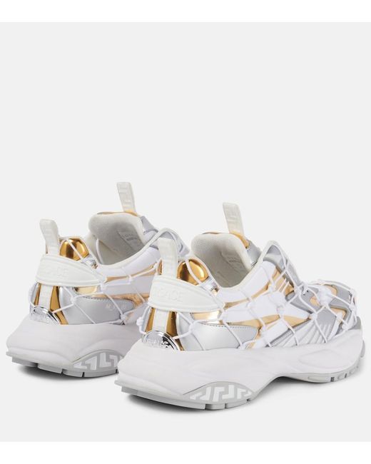 Versace White Sneaker Mercury M Vs 03