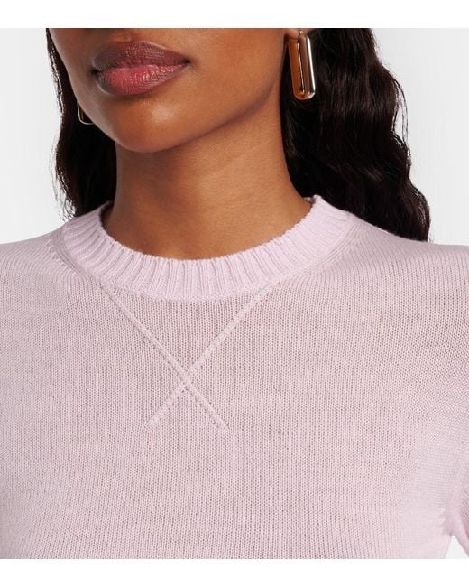 Jil Sander Pink Plus Virgin Wool Sweater