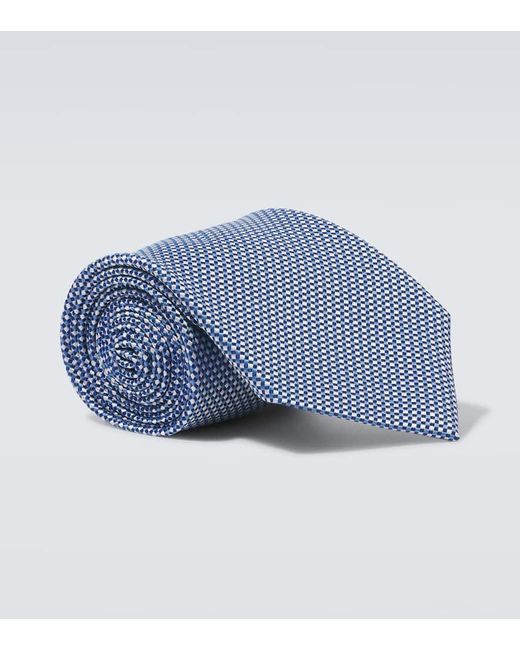 Charvet Krawatte Aus Seide in Blue für Herren