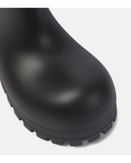 Botas de lluvia Bulldozer Balenciaga de color Black