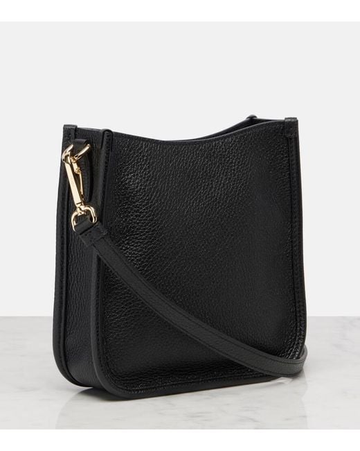 Prada Black Schultertasche Mini Aus Leder