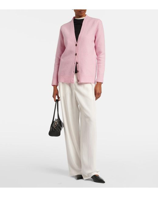 Jil Sander White Wide-Leg Pants