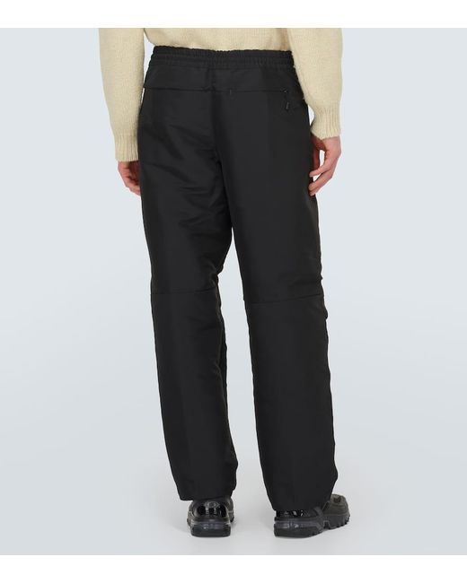 The North Face Black Steep Tech Smear Straight Pants for men