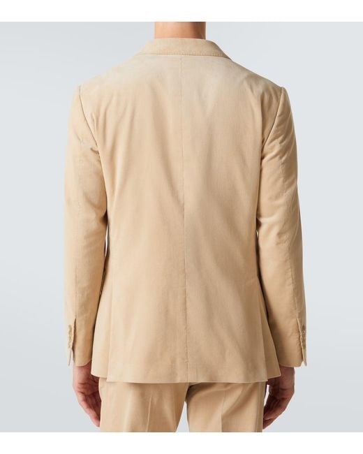Ralph Lauren Natural Cotton Corduroy Blazer for men