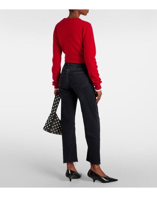Citizens of Humanity Blue Palma Straight High-Rise Straight Jeans