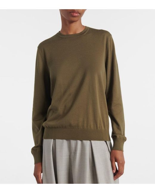 Loro Piana Green Cotton Sweater