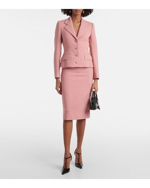 Dolce & Gabbana Pink 'Dolce' Skirt
