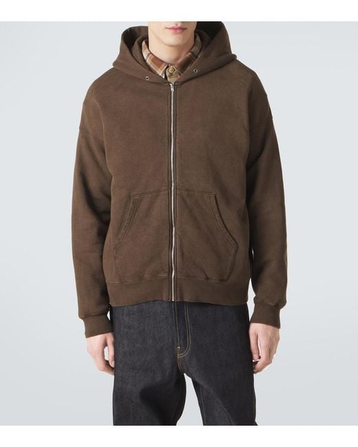 Sudadera Jumbo De Jersey De Algodon Visvim de hombre de color Brown