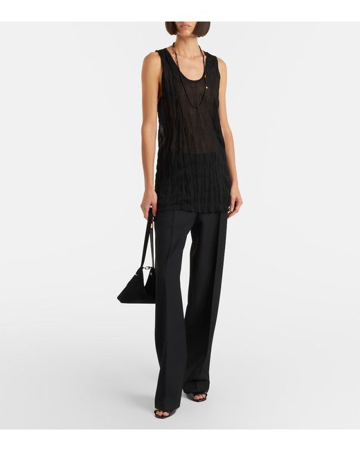Totême Black Knitted Top