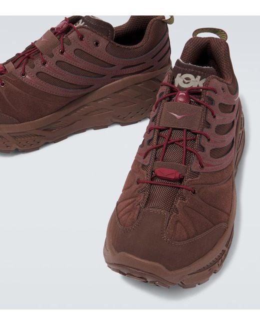 Hoka One One Brown Stinson Evo Og Sneakers for men