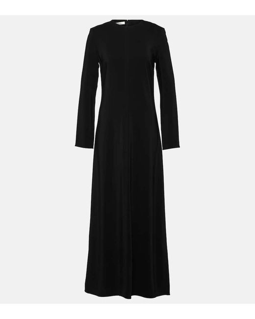 Vestido largo de jersey Co. de color Black