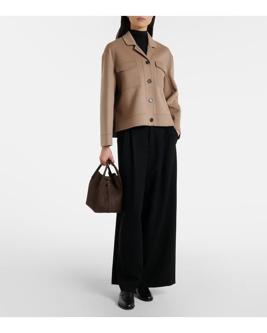 Max Mara Brown Simona Virgin Wool Jacket