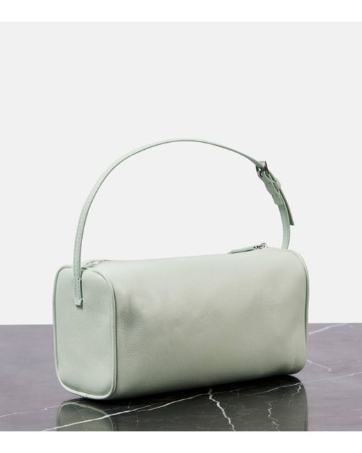 The Row White '90S Small Leather Shoulder Bag