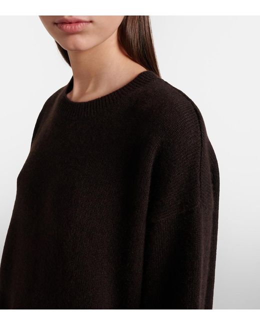 Lisa Yang Black Camille Cashmere Top