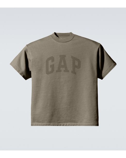 YEEZY GAP ENGINEERED BY BALENCIAGA Natural Dove Fleece Printed T-shirt for men