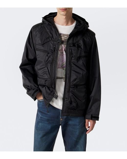 Junya Watanabe Black X The North Face Hooded Technical Jacket for men