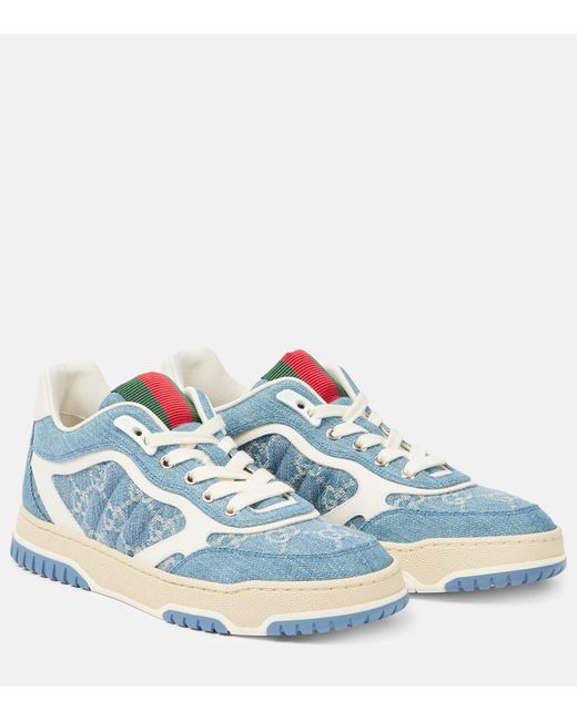 Baskets Re-Web Pour Femme, Taille Gucci en coloris Blue